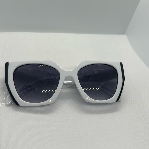 Cat Eye Women Sunglasses Retro Clear Gradient Shades UV400  Colorful Sun Glasses main image 12